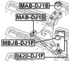 MITSUBISHI MR369548 Repair Kit, ball joint